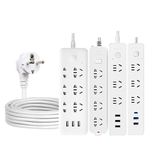 公牛欧标插排德标插头接线板德国法国韩国旅游欧标转换USB插线板