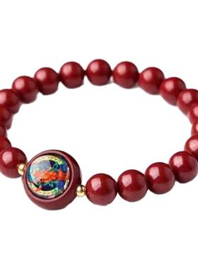 本命佛十二生肖真品朱砂手链朱砂