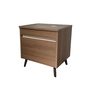 【免安装】暗格床头柜实木胡桃家用卧室2025新款轻奢感家用床头柜