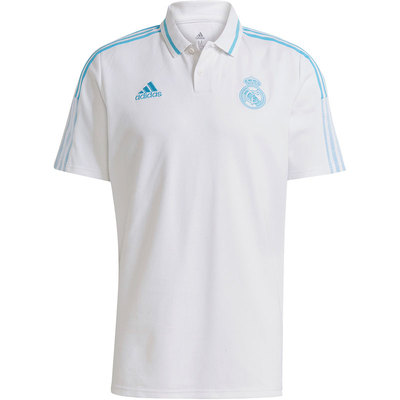 Adidas/阿迪达斯正品男子皇马足球训练运动短袖POLO衫 DX7857