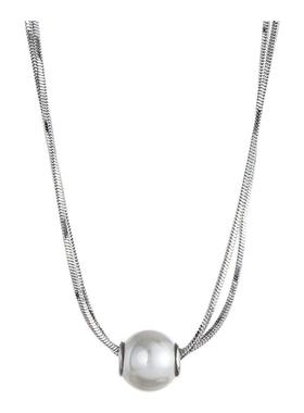 时尚风气质双层叠戴大珍珠项链女大气ins风小众设计感高级锁骨链