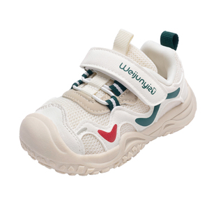 儿童鞋子男童运动鞋2026新款男宝宝鞋子春季款透气女童机能鞋小童