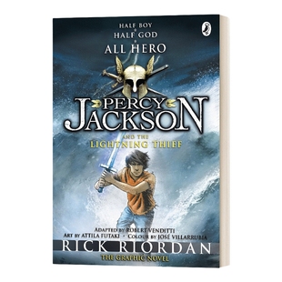 英文原版 Percy Jackson and the Lightning Thief The Graphic Novel 波西·杰克逊与神火之盗 漫画版1 英文版 进口英语原版书籍