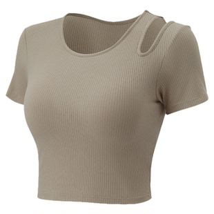 【羽织系列】gigt极吉瑜伽服套装女高级感运动T恤普拉提健身上衣