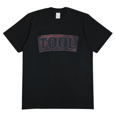 Tool乐队巡演短袖T恤暗黑摇滚风vintage古着简约oversize纯棉半袖