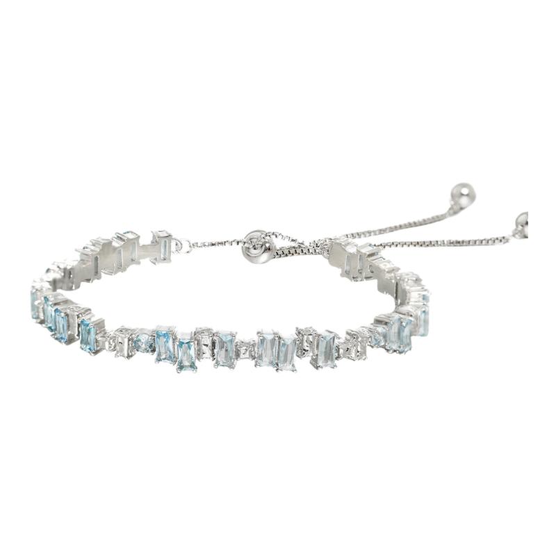1ST XULIE满天星锆石手链小众设计高级抽拉链条2026新款冰岛手环