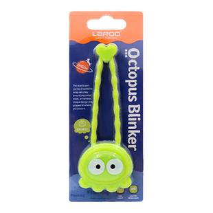 Laroo莱诺狗狗章鱼发光吊坠夜光项圈生活防水夜间遛狗宠物挂坠