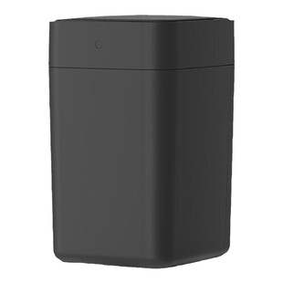 拓牛智能垃圾桶T1S曜石黑 家用感应开盖自动打厕所包换袋客厅卧室