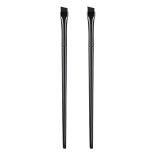 美妆眼部刀锋眼线刷镰刀眼睑下至刀锋卧蚕眉粉眉刷细节刷化妆刷