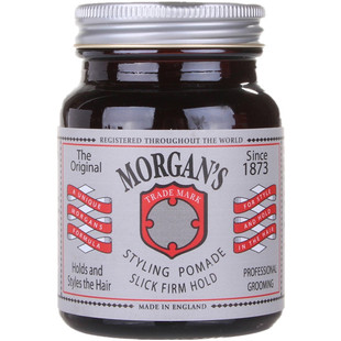 英国雅痞氏Morgans摩根斯发油发蜡定型清香发泥复古油头膏大背头