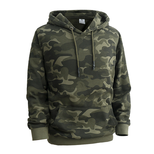 新品甲胄卫衣男士国潮连帽外套春秋款迷彩服运动宽松休闲军迷外套