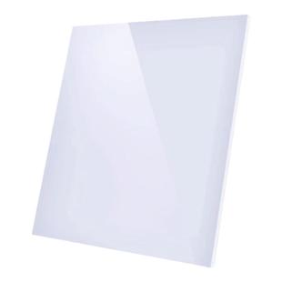 亚克力板瓷白色反光板不透光镜面板乳白色透光灯箱板激光切割定制