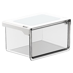 镜柜下抽屉式收纳盒卫生间收纳神器化妆品卸妆棉签口红壁挂置物架