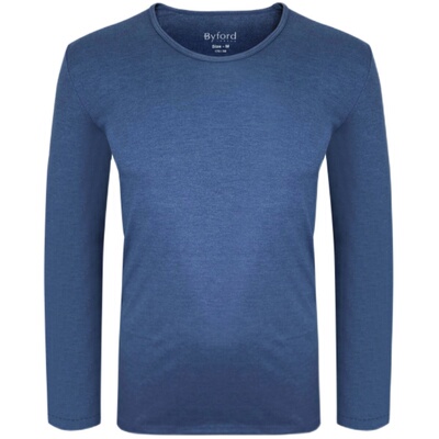 男装化纤V领长袖内衣百富