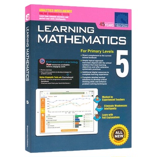 新加坡数学 SAP Learning Mathematics 5 小学五年级 数学练习册 CPA教学法 数学建模思维训练 学习系列 基础版 英文原版进口教辅