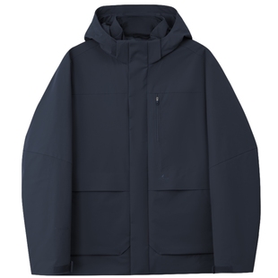 NAUTICA/诺帝卡男装25冬季新品防泼水保暖羽绒三合一外套JC5308