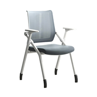 培训椅带桌板写字板办公椅可折叠靠背培训机构椅子办公室会议桌椅