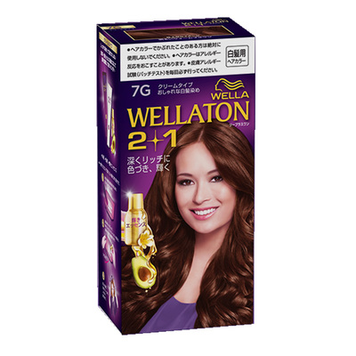 盖白发植物染发不伤wellaton威娜