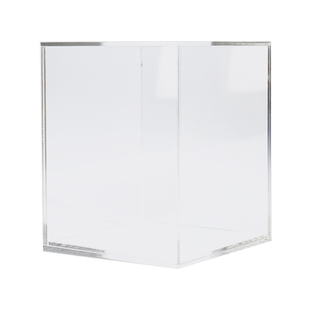 一体式高透明亚克力推拉收纳盒桌面整理托盘滑盖首饰盒防尘罩定制