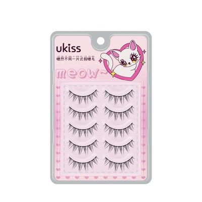 ukiss假睫毛女自然仿真一片式