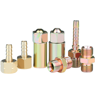 高压钢丝氧气管接头8mm转M16对接头割枪煤气瓶液化气表乙炔丙烷