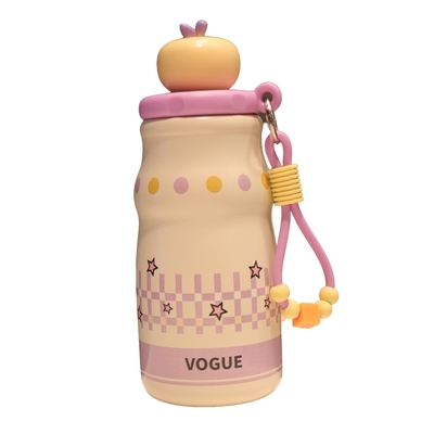 可爱小奶瓶保温吸管杯大人学生女