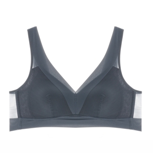 梧桐花开内衣2020新品无钢圈舒适无痕可拆卸插垫大胸文胸HM20104