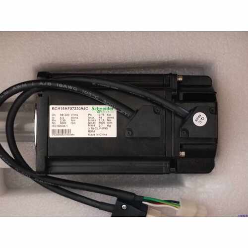 议价全新原装施耐德 BCH16HD02330F5C 伺服电机 0.2kW 220V现货