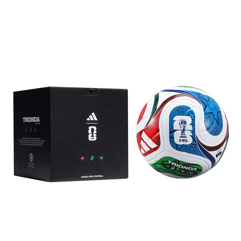 Adidas阿迪达斯美加墨世界杯FIFA认证官方2026年比赛足球热粘合款