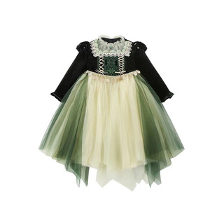 安娜公主裙女童夏季洋气纱裙2025新款迪士尼儿童裙子花仙子连衣裙