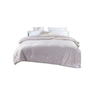 热销美庭家纺色织石墨烯冬被被芯抗菌防螨保暖双人冬天被子