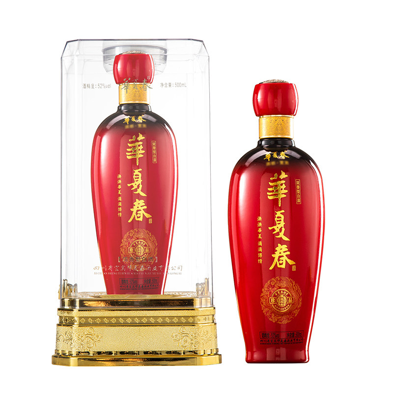 华夏春浓香型52度白酒