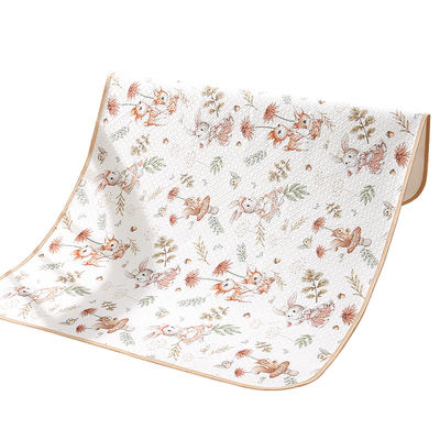 婴儿童隔尿垫防水可洗表纯棉透气