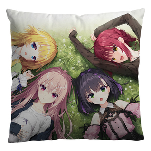 聚光灯柠檬果酱周边隐杏珠阳见惠凪抱枕二次元动漫玩偶定制靠垫枕