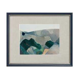 不够艺术 复古抽象风景装饰画文艺个性小众挂画客厅卧室书房壁画