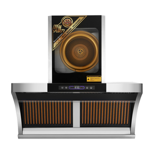 奥田美太油烟机家用厨房变频大吸力油烟分离物理净化免拆洗黄金眼