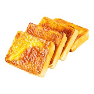 糖学友岩烧乳酪吐司无蔗糖轻碳水生酮食品减糖代餐芝士夹心面的包