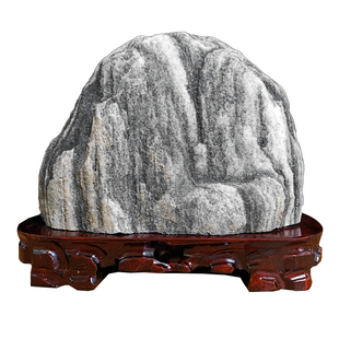 正宗泰山石敢当天然原石化冲客厅补角靠山石办公室内风水石头摆件