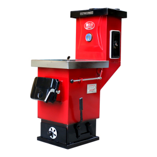 鲁克玛暖气炉家用燃煤农村取暖炉带暖气片小型锅炉双气化节能环保