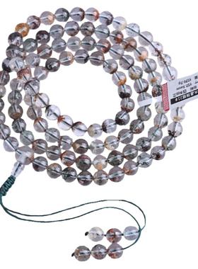 四季花幽灵108颗佛珠手链