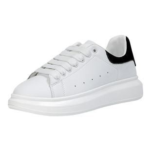 春季鞋子男铭麦昆小白鞋男士百搭透气增高休闲运动鞋男松糕女板鞋