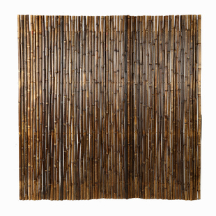 防腐竹篱笆栅栏庭院隐私遮挡围栏户外护栏花园隔断竹子挡墙竹竿