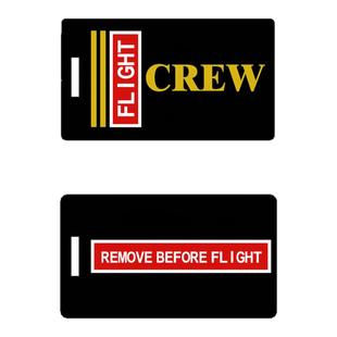 长荣航空EVA全日空ANA航空飞行机组CREW金属箱包行李牌钥匙扣挂饰