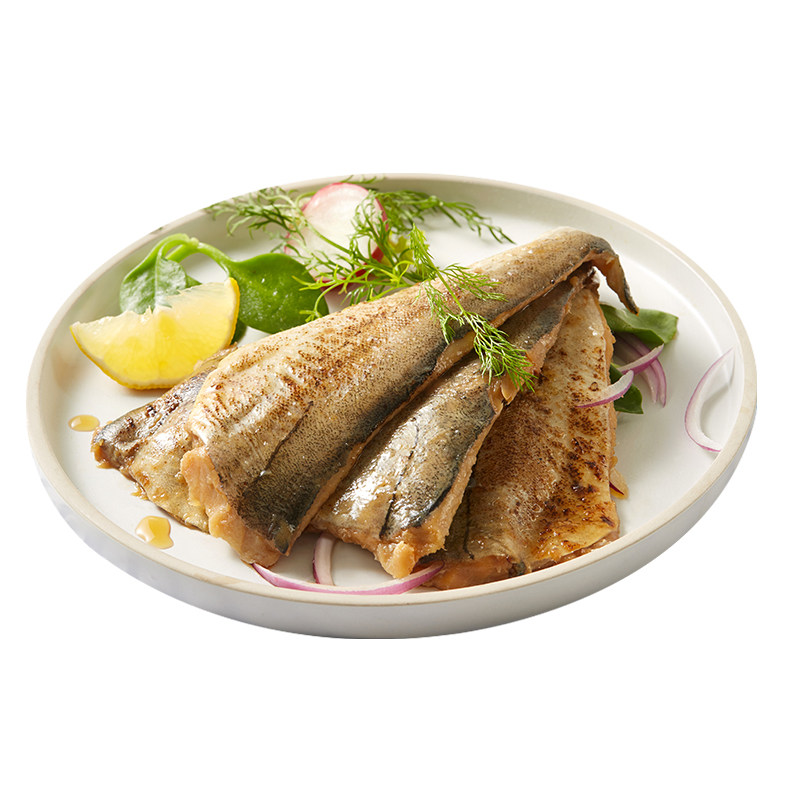 吉野物语烤鳕鱼即食低脂高蛋白深海鳕鱼排轻食代餐整条雪鳕鱼肉片