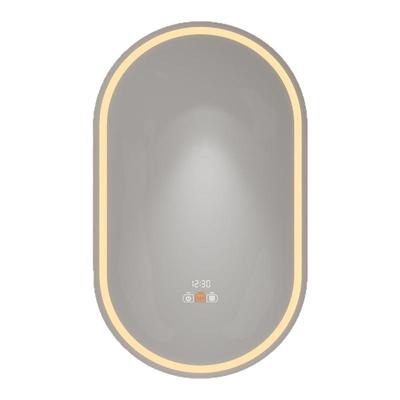 跑道形智能镜子卫生间触控化妆镜