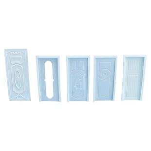 沙盘建筑模型材料diy手工剖面户型室内摆件仿真家具室内大门模型