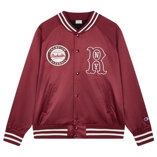 【小鬼王琳凯同款】Champion冠军棒球夹克男2025冬季新款红外套女