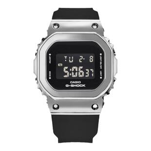 casio卡西欧小方块手表男女款小金块小银块金属运动GM-S5600PG-1D