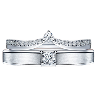 DR求婚钻戒情侣对戒PT950铂金