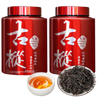 慧苑古枞 百年老枞水仙 兰花香特级大红袍武夷岩茶铁罐散装500g